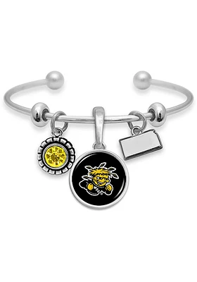Wichita State Shockers Home Sweet School Womens Bracelet