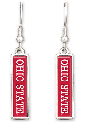 Ohio State Buckeyes Nameplate Womens Earrings