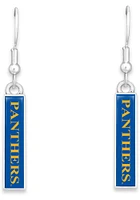 Pitt Panthers Triple Charm Womens Earrings