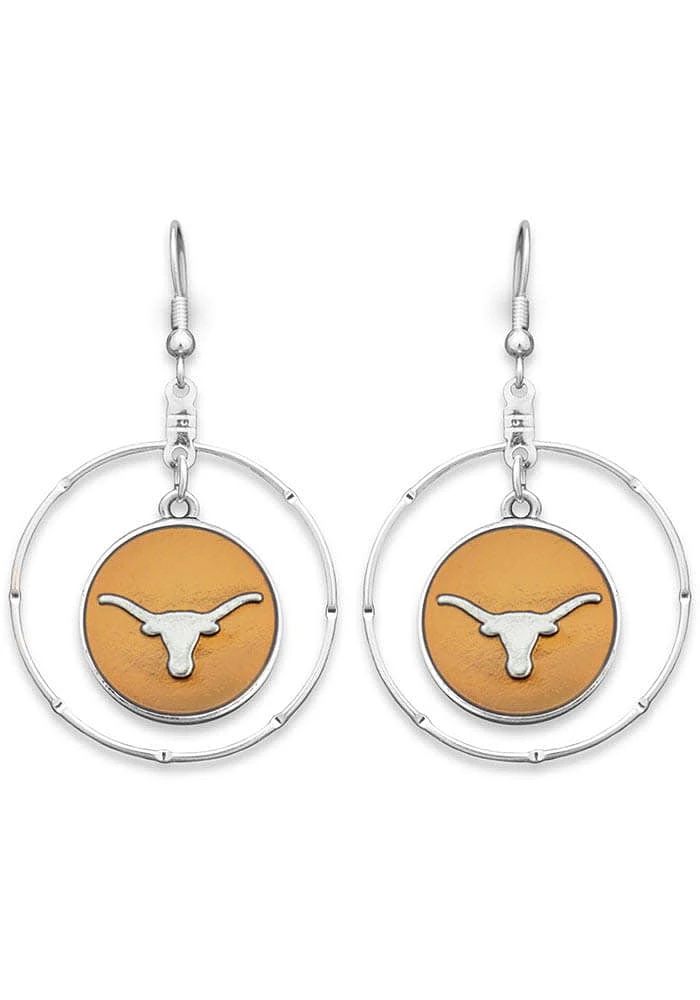 Texas Longhorns Campus Chic Womens Earrings