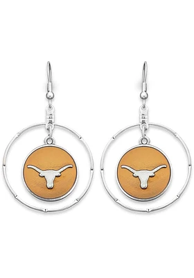 Texas Longhorns Campus Chic Womens Earrings