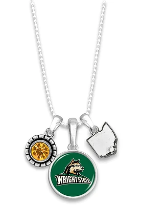 Wright State Raiders Home Sweet School Necklace