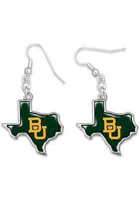 Baylor Bears State of Mine Womens Earrings