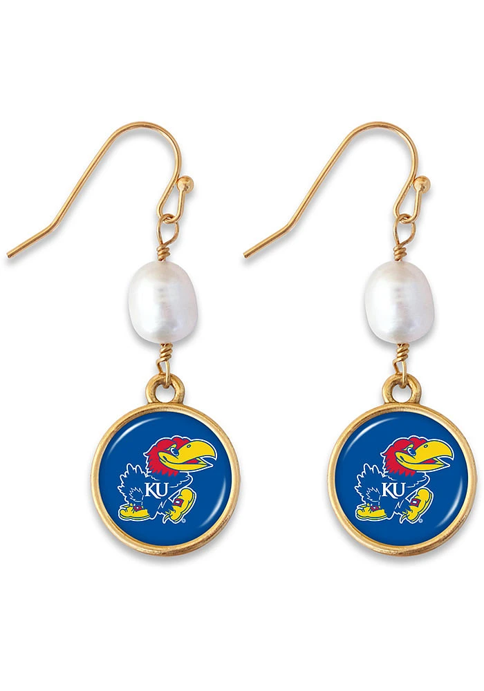 Kansas Jayhawks Diana Womens Earrings