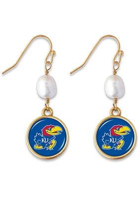Kansas Jayhawks Diana Womens Earrings