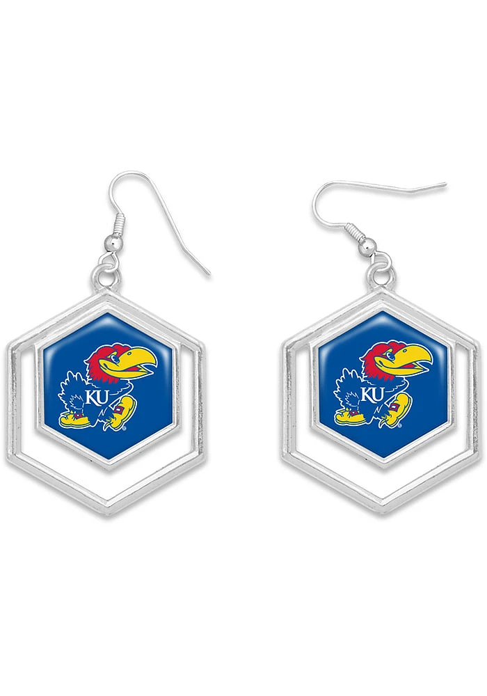 Kansas Jayhawks Juno Womens Earrings