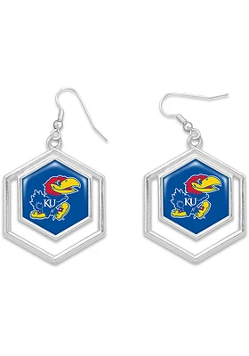 Kansas Jayhawks Juno Womens Earrings