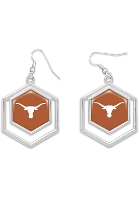 Texas Longhorns Juno Womens Earrings