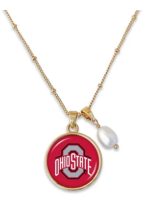 Ohio State Buckeyes Diana Necklace