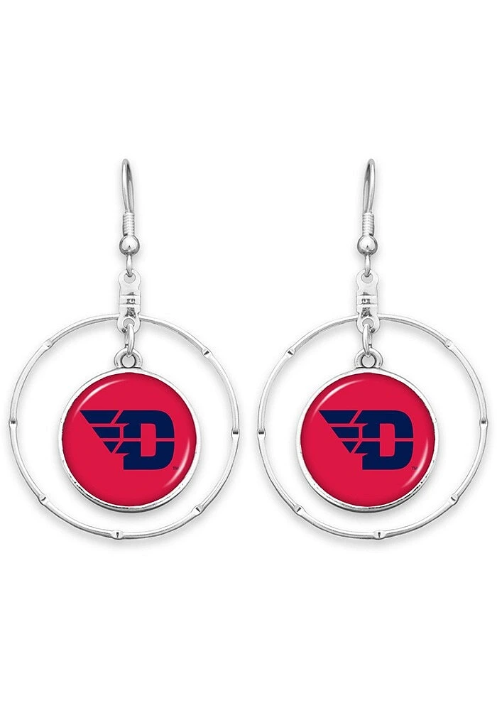 Dayton Flyers Campus Chic Womens Earrings