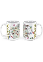 Iowa 15 oz. Ceramic Mug - White