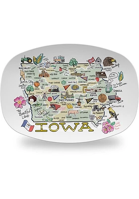 Iowa 10 X 14 Serving Tray