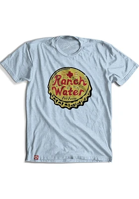 Texas Light Blue Ranch Water Short Sleeve T Shirt