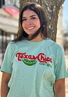 Texas Green Chica Con Lima Short Sleeve T Shirt