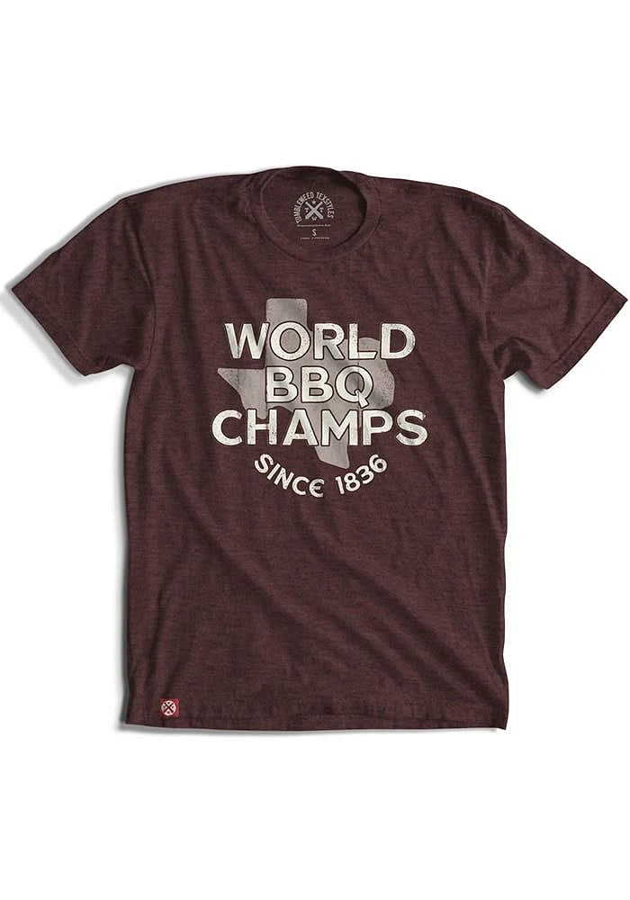 Texas Brown BBQ World Champs Short Sleeve Fashion T Shirt
