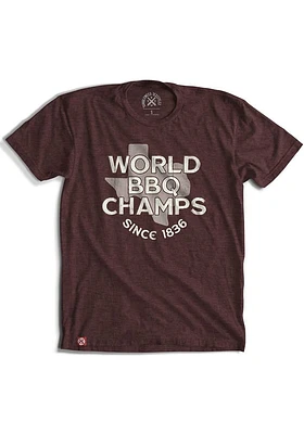 Texas Brown BBQ World Champs Short Sleeve Fashion T Shirt