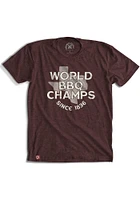 Texas Brown BBQ World Champs Short Sleeve Fashion T Shirt