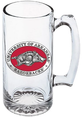 Arkansas Razorbacks 20oz Enamel Logo Stein - Red