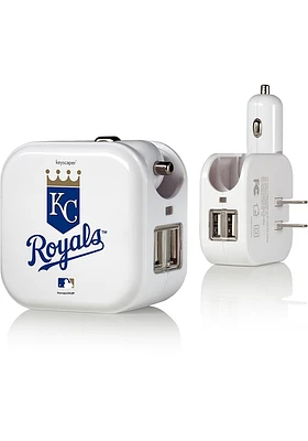 Kansas City Royals 2-In-1 USB Phone Charger