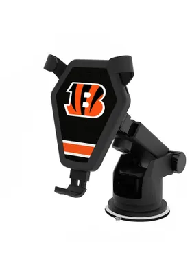 Cincinnati Bengals Stripe Wireless Car Phone Charger