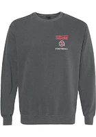 Brennen Schramm Rally Mens Black Ohio State Buckeyes NIL Embroidered Crew Sweatshirt