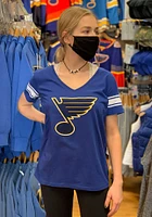St Louis Blues Womens Blue First Pick Short Sleeve T-Shirt