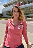 Kansas City Chiefs Womens Red Training Camp Long Sleeve Full Zip Jacket