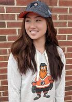 Gritty  G3 Philadelphia Flyers Womens Oatmeal Pregame Hooded Sweatshirt