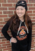 Gritty  G3 Philadelphia Flyers Womens Black Pregame Hooded Sweatshirt