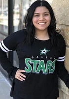 Dallas Stars Womens Black Free Agent LS Tee