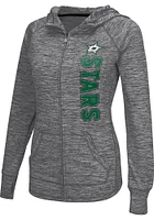 Dallas Stars Womens Grey Defender Long Sleeve Full Zip Jacket