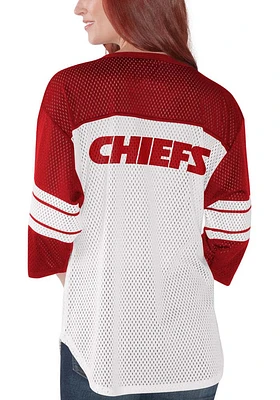 Kansas City Chiefs Womens First Team Series Fashion Football Jersey - White