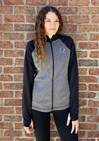 Philadelphia Flyers Womens Black Fan Favorite Long Sleeve Full Zip Jacket