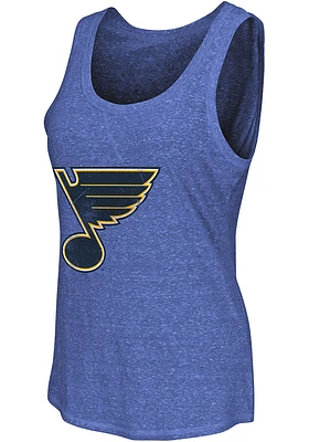 St Louis Blues Womens Blue Playoff Tank Top