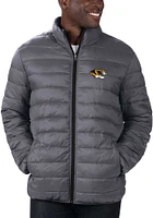 Mens Missouri Tigers Yard Line Heavyweight Jacket - Charcoal