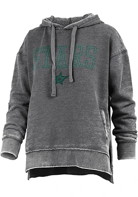 Dallas Stars Womens Black Vintage Hooded Sweatshirt