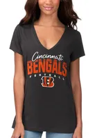 Cincinnati Bengals Womens Fair Catch Short Sleeve T-Shirt