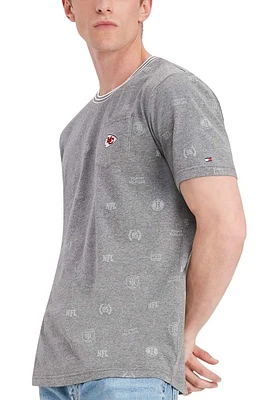 Tommy Hilfiger Kansas City Chiefs Printed Pocket Short Sleeve Fashion T Shirt