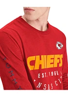 Tommy Hilfiger Kansas City Chiefs Red Peter Graphic Long Sleeve Fashion T Shirt