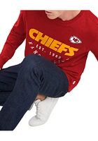 Tommy Hilfiger Kansas City Chiefs Red Peter Graphic Long Sleeve Fashion T Shirt