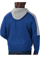 Starter St Louis Blues Mens Blue Playoffs Long Sleeve Zip Fashion