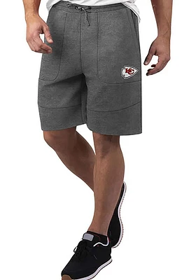 MSX by Michael Strahan Kansas City Chiefs Mens Charcoal Finish Line Shorts