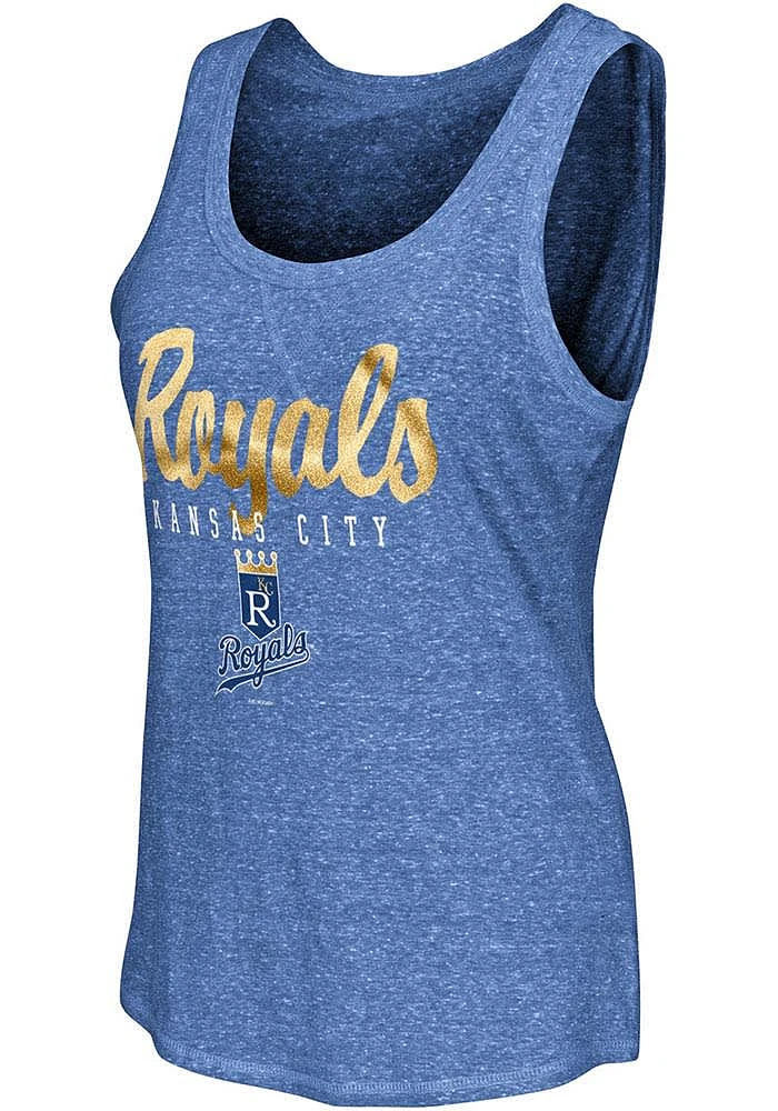 Kansas City Royals Womens Blue Playoff Tank Top
