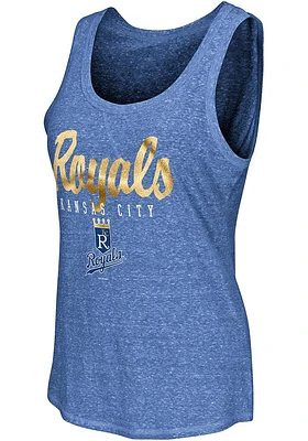 Kansas City Royals Womens Blue Playoff Tank Top