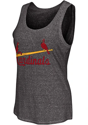St Louis Cardinals Womens Navy Blue Playoff Edition Tank Top