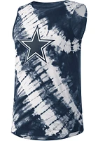 Dallas Cowboys Womens Navy Blue Money Ball Tank Top