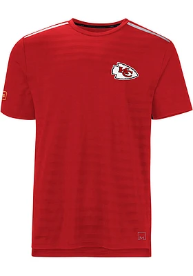 MSX by Michael Strahan Kansas City Chiefs Red CROSS-TRAINING Short Sleeve T Shirt