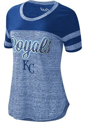 Kansas City Royals Womens Blue Dream Team Short Sleeve T-Shirt