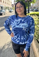 Kansas City Royals Womens Blue MVP Crew Sweatshirt