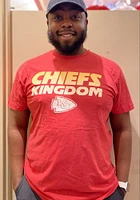Starter Kansas City Chiefs Red Kingdom Gradient Short Sleeve T Shirt